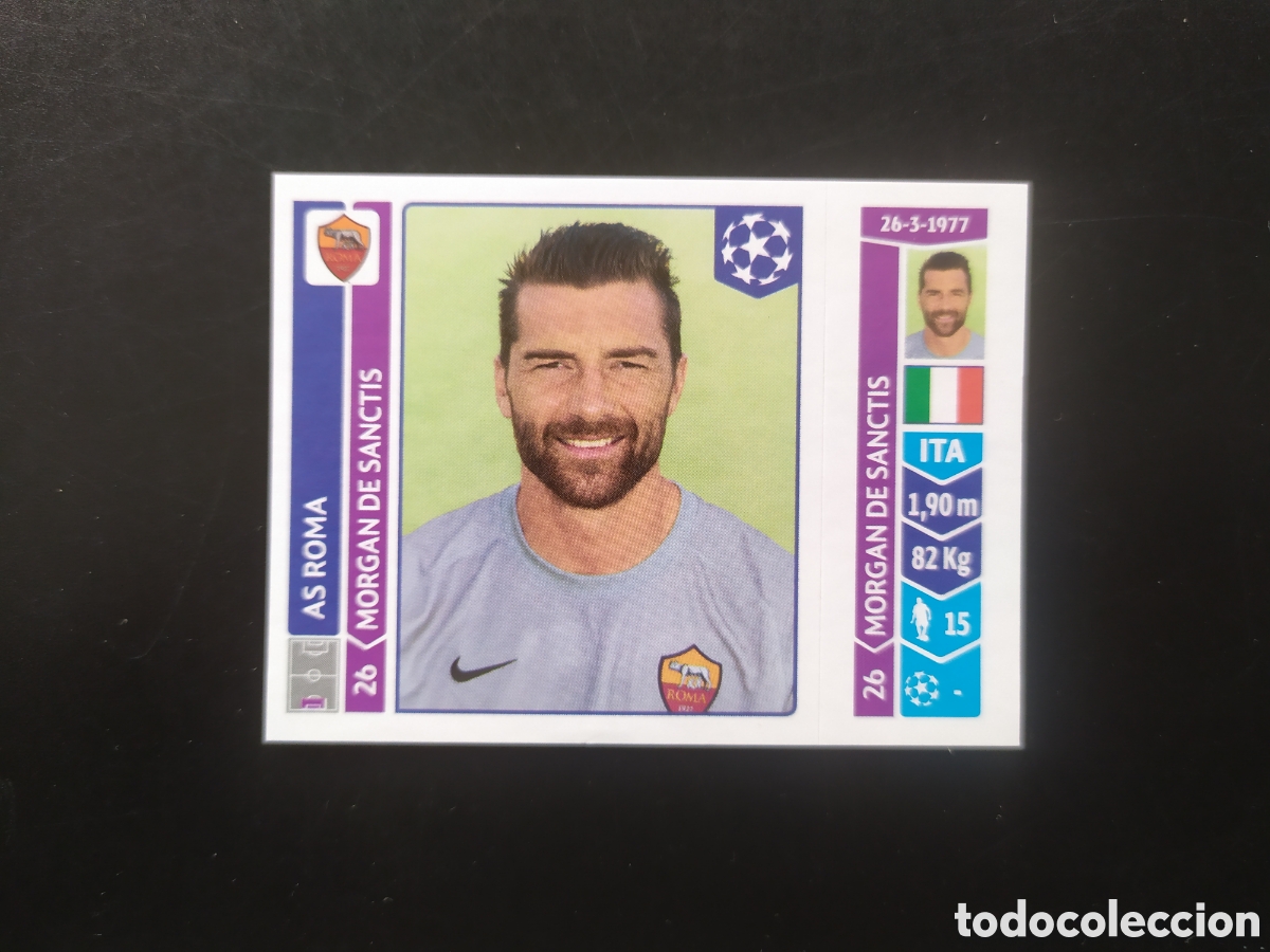 Cartes &agrave; collectionner de Football: UEFA Champions League 2014 2015 14 15 panini De Sanctis n&deg; 399 Roma