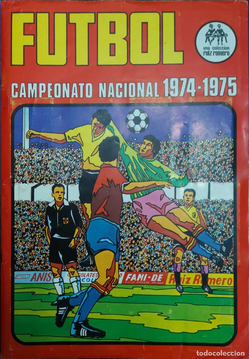 Cromos de Futebol: Campeonato Nacional de Liga 1974-75 RUIZ ROMERO Completo Completo 74 75