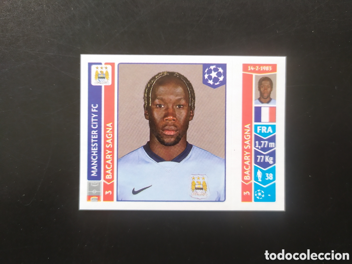 Football Stickers: UEFA Champions League 2014 2015 14 15 panini Sagna n&deg; 376 Manchester City