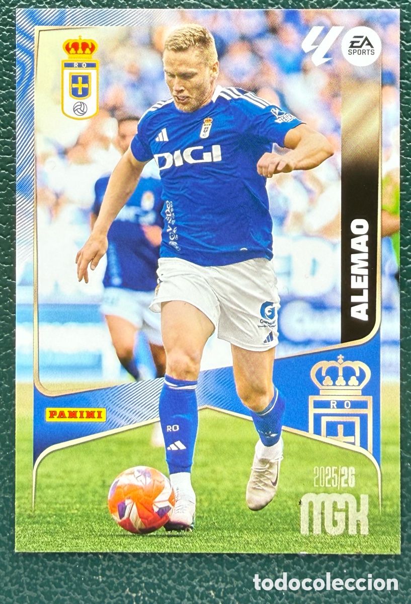 Cromos de F&uacute;tbol: 288 ALEMAO REAL OVIEDO FICHAS ALBUM MEGACRACKS 2025 2026 MGK 25 26