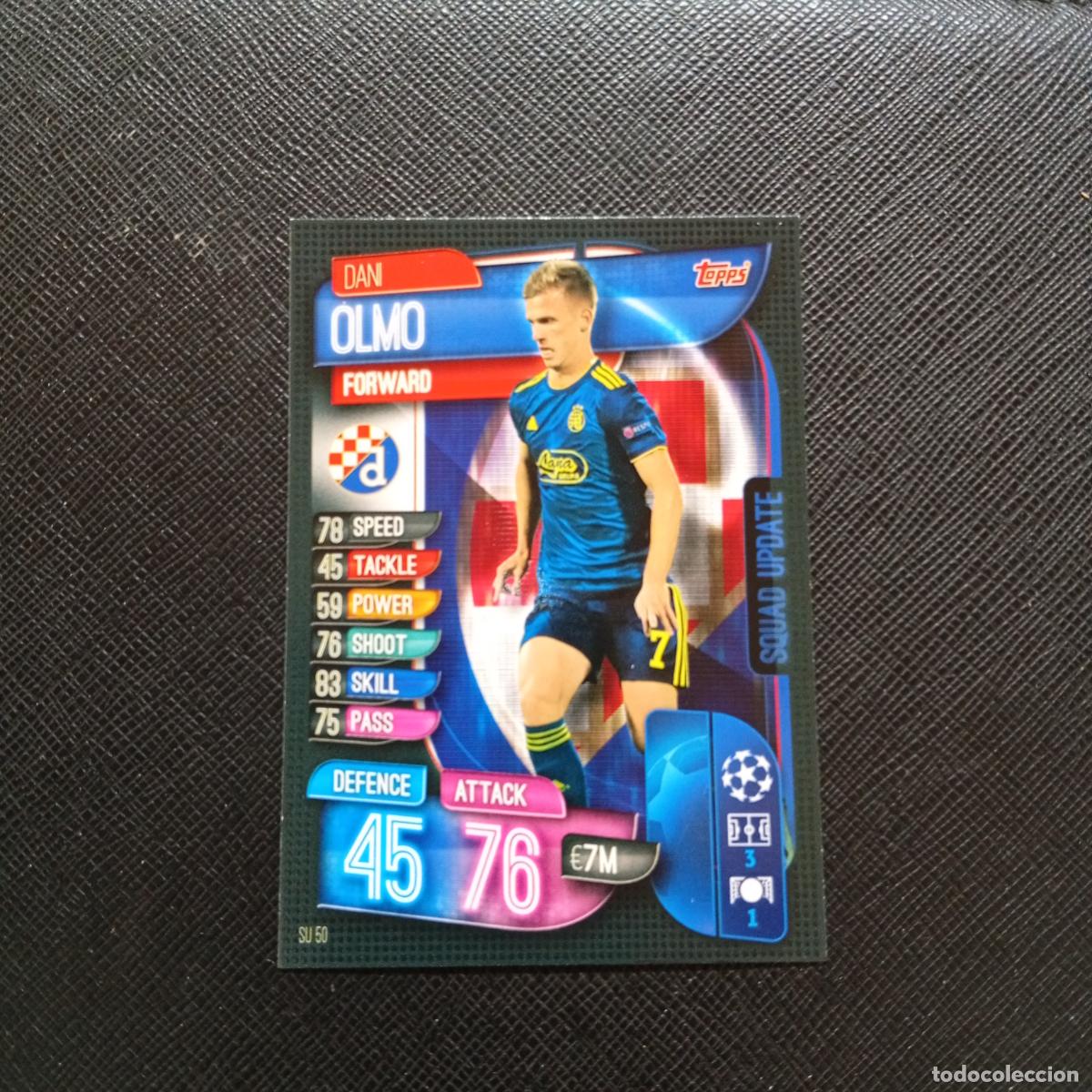 Cromos de Futebol: DANI OLMO DINAMO ZAGREB TOPPS MATCH ATTAX 2019 2020 CROMO FUTBOL 19 20 - (MD09-10/1) PG2