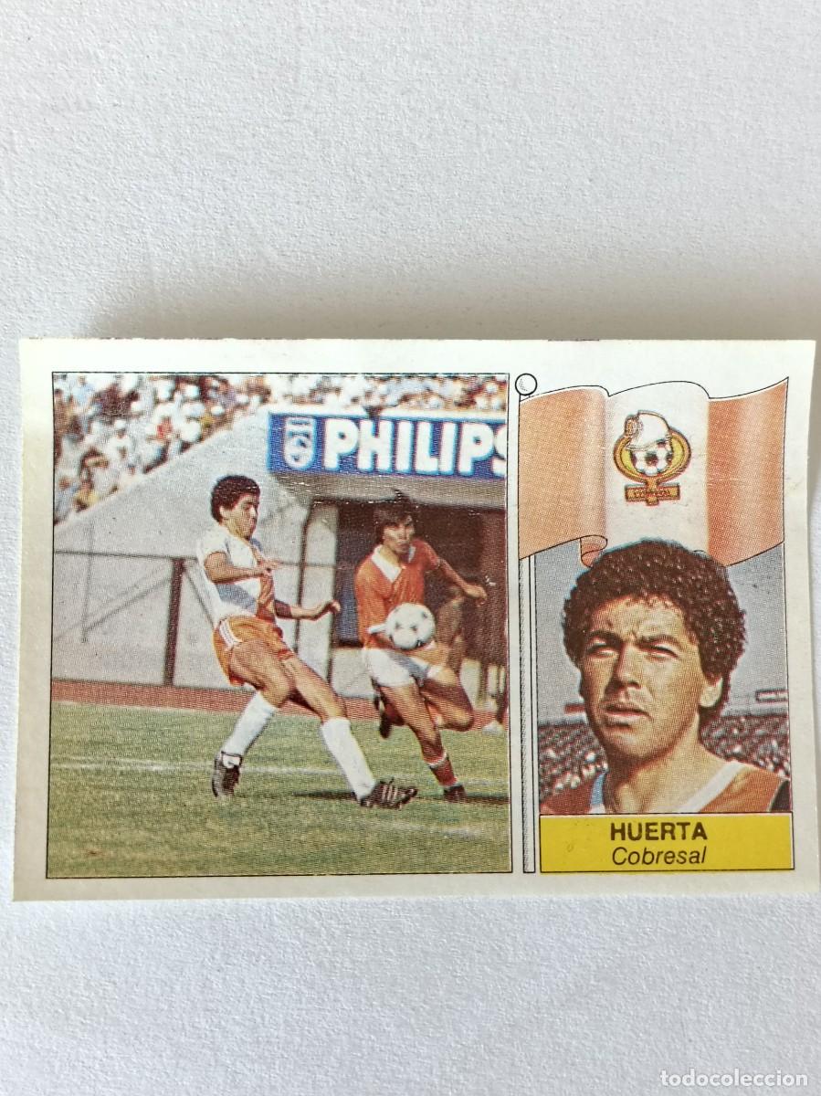 Figurine di Calcio: HUERTA (4) COBRESAL FUTBOL 87 CHILE EDIALBUM