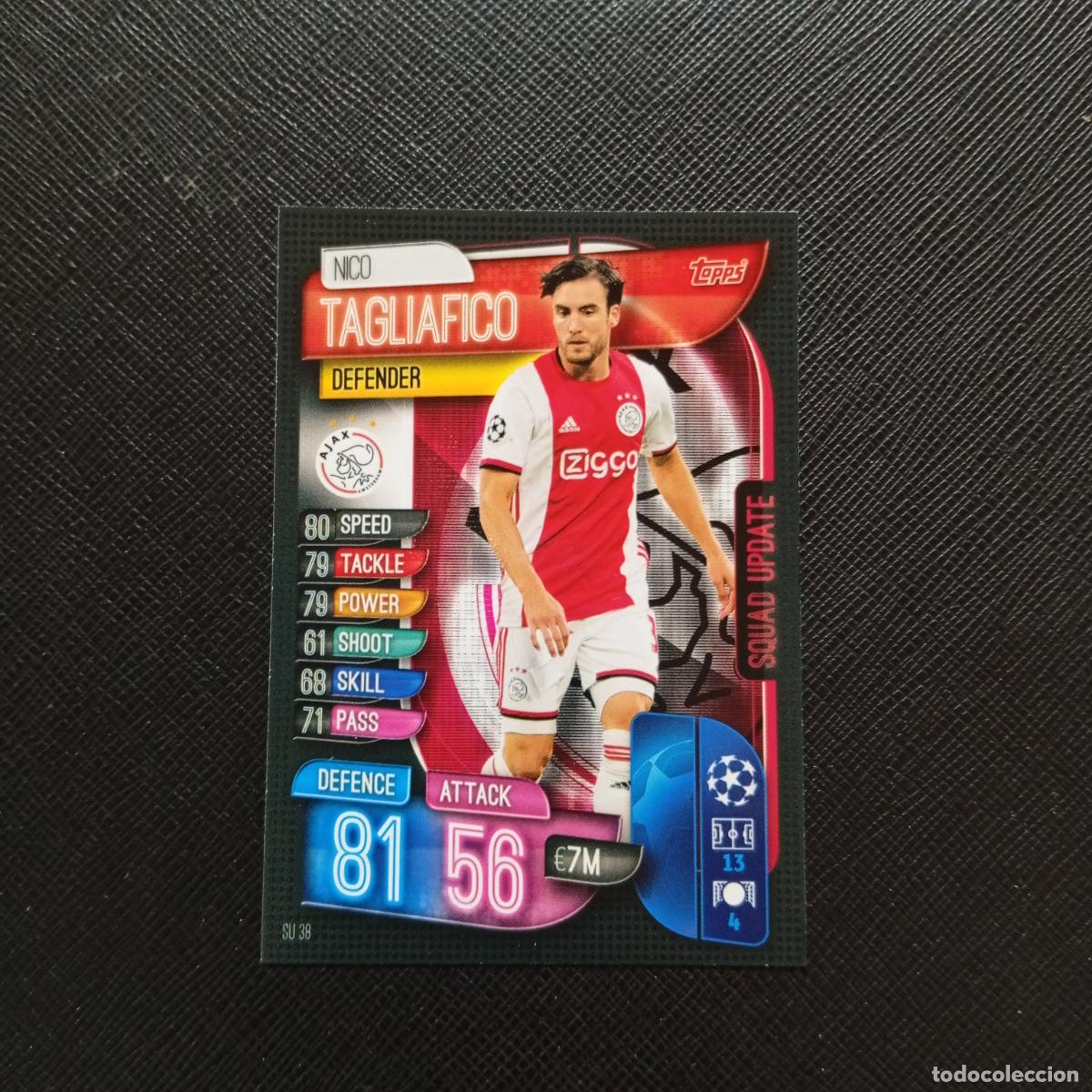 Cromos de F&uacute;tbol: TAGLIAFICO AJAX TOPPS MATCH ATTAX 2019 2020 CROMO FUTBOL 19 20 - (MD09-10/1) PG20