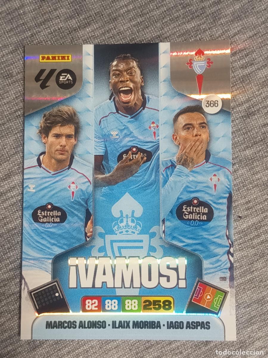 Cromos de F&uacute;tbol: Adrenalyn XL 2025 2026 25 26 Card iVAMOS! N&deg;366 CELTA DE VIGO nuevo