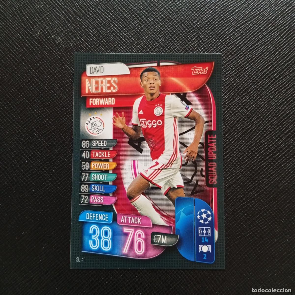 Football Stickers: NERES AJAX TOPPS MATCH ATTAX 2019 2020 CROMO FUTBOL 19 20 - (MD09-10/1) PG31