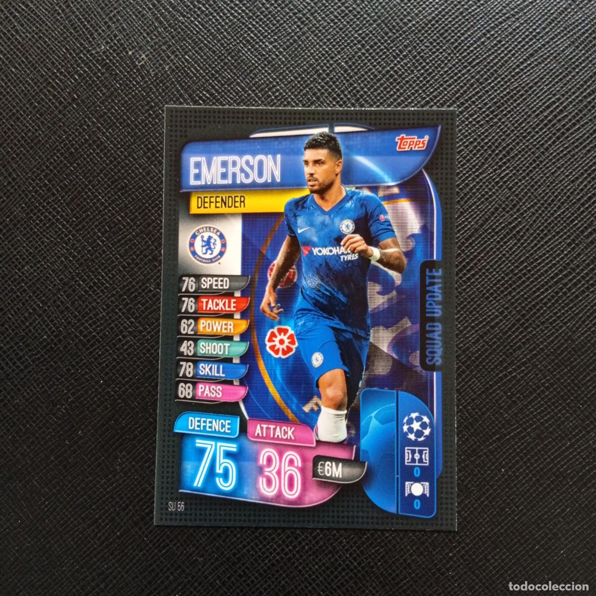 Cromos de F&uacute;tbol: EMERSON CHELSEA TOPPS MATCH ATTAX 2019 2020 CROMO FUTBOL 19 20 - (MD09-10/1) PG47 B