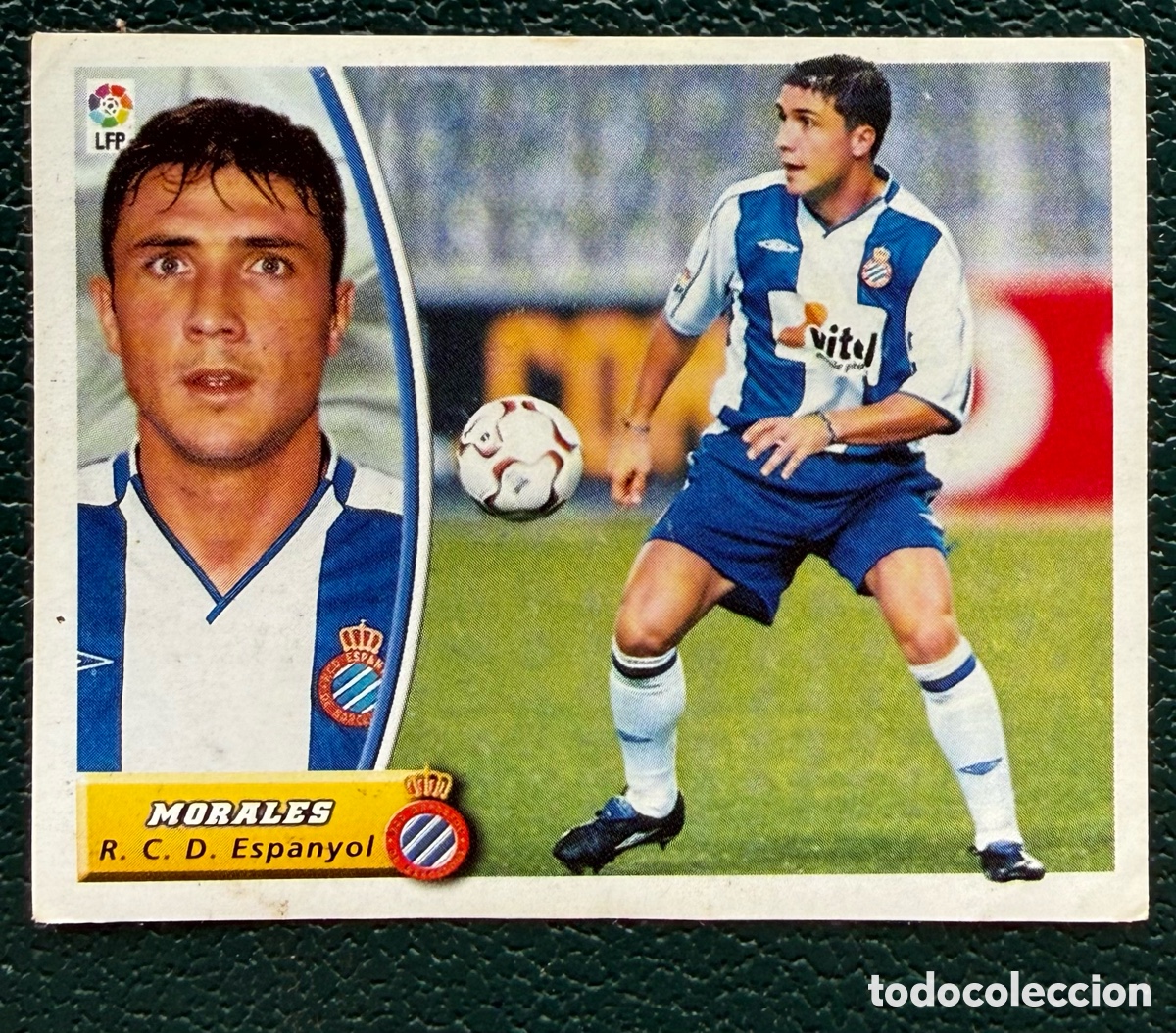 Fu&szlig;ball-Sticker: MORALES RCD ESPANYOL CROMOS ALBUM EDICIONES ESTE 2003 2004 03 04