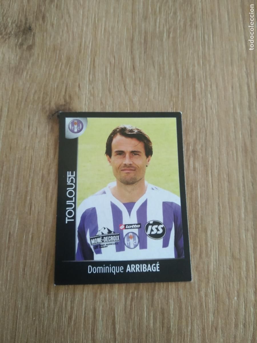 Football Stickers: 476 DOMINIQUE ARRIBAGE TOULOUSE CROMO FUTBOL PANINI FOOT LIGUE 1 2007-2008 LIGA FRANCIA 07-08