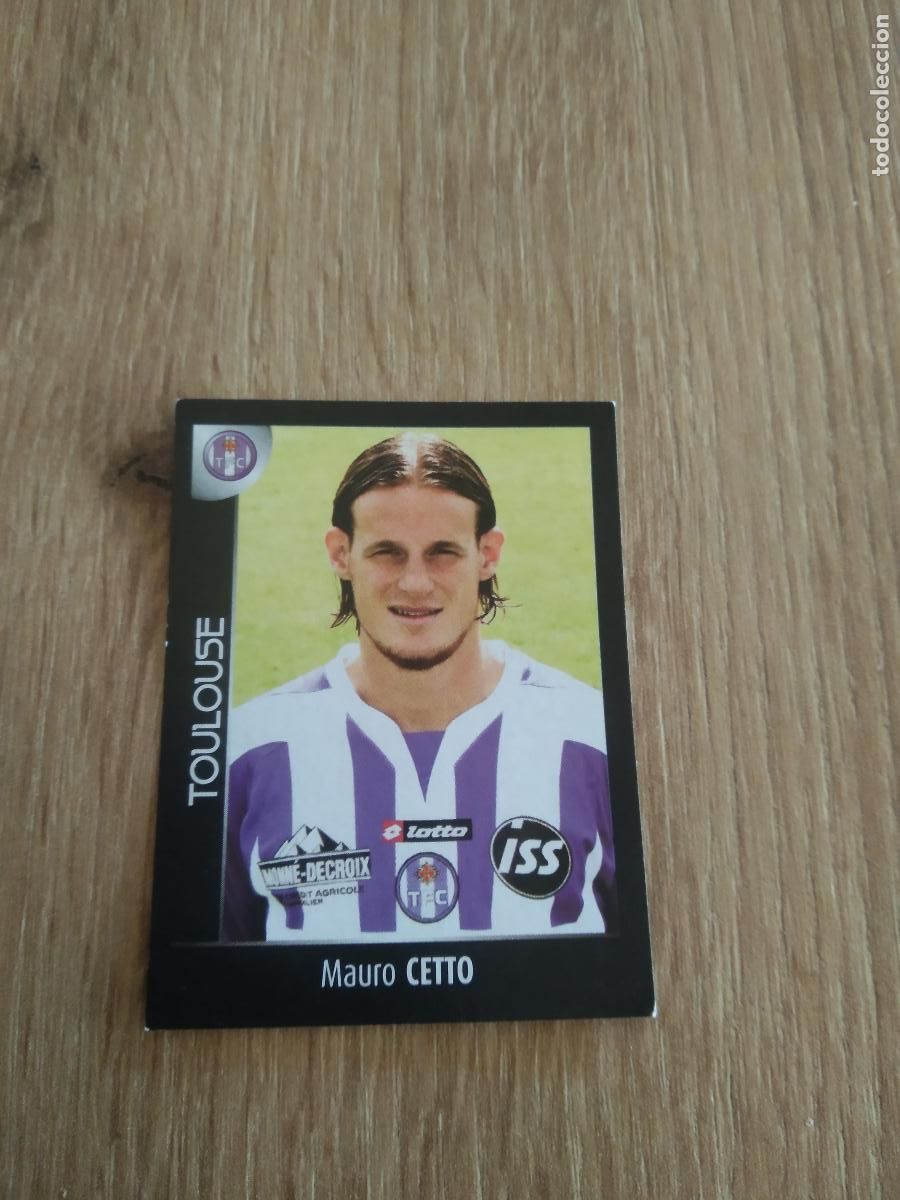 Football Stickers: 477 MAURO CETTO TOULOUSE CROMO FUTBOL PANINI FOOT LIGUE 1 2007-2008 LIGA FRANCIA 07-08