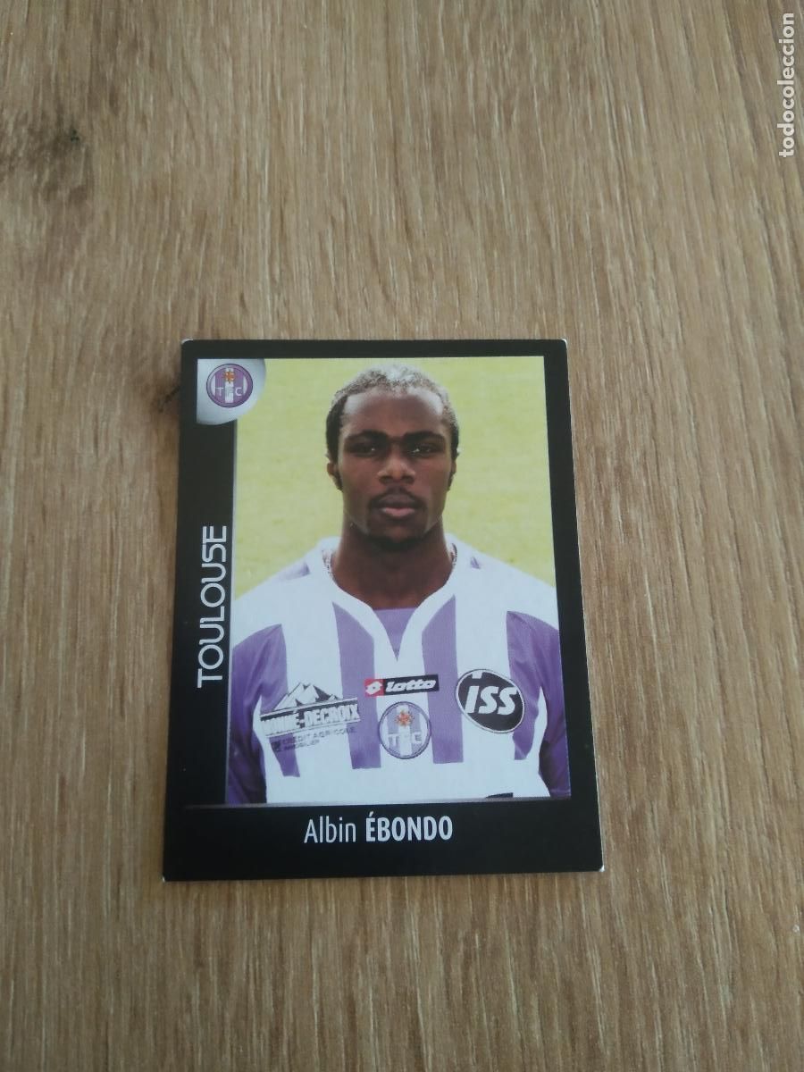 Football Stickers: 478 ALBIN EBONDO TOULOUSE CROMO FUTBOL PANINI FOOT LIGUE 1 2007-2008 LIGA FRANCIA 07-08