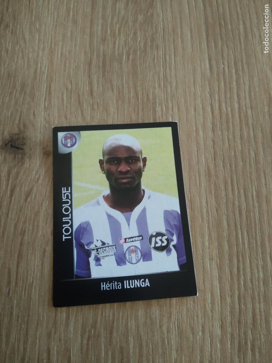 Football Stickers: 479 HERITA ILUNGA TOULOUSE CROMO FUTBOL PANINI FOOT LIGUE 1 2007-2008 LIGA FRANCIA 07-08