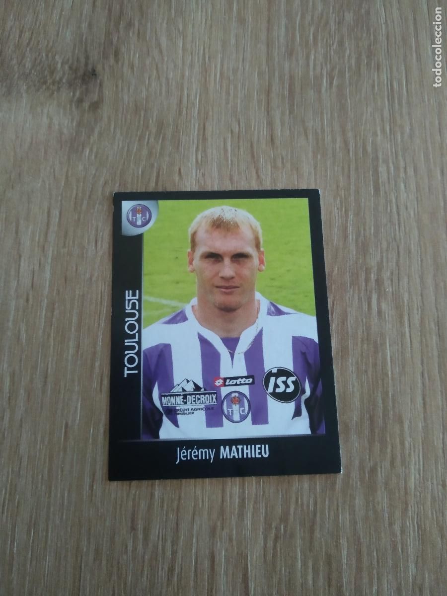 Football Stickers: 481 MATHIEU TOULOUSE CROMO FUTBOL PANINI FOOT LIGUE 1 2007-2008 LIGA FRANCIA 07-08