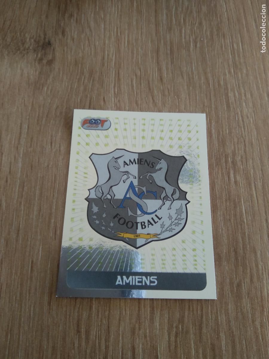 Cartes &agrave; collectionner de Football: 524 ESCUDO AMIENS CROMO FUTBOL PANINI FOOT LIGUE 1 2007-2008 LIGA FRANCIA 07-08