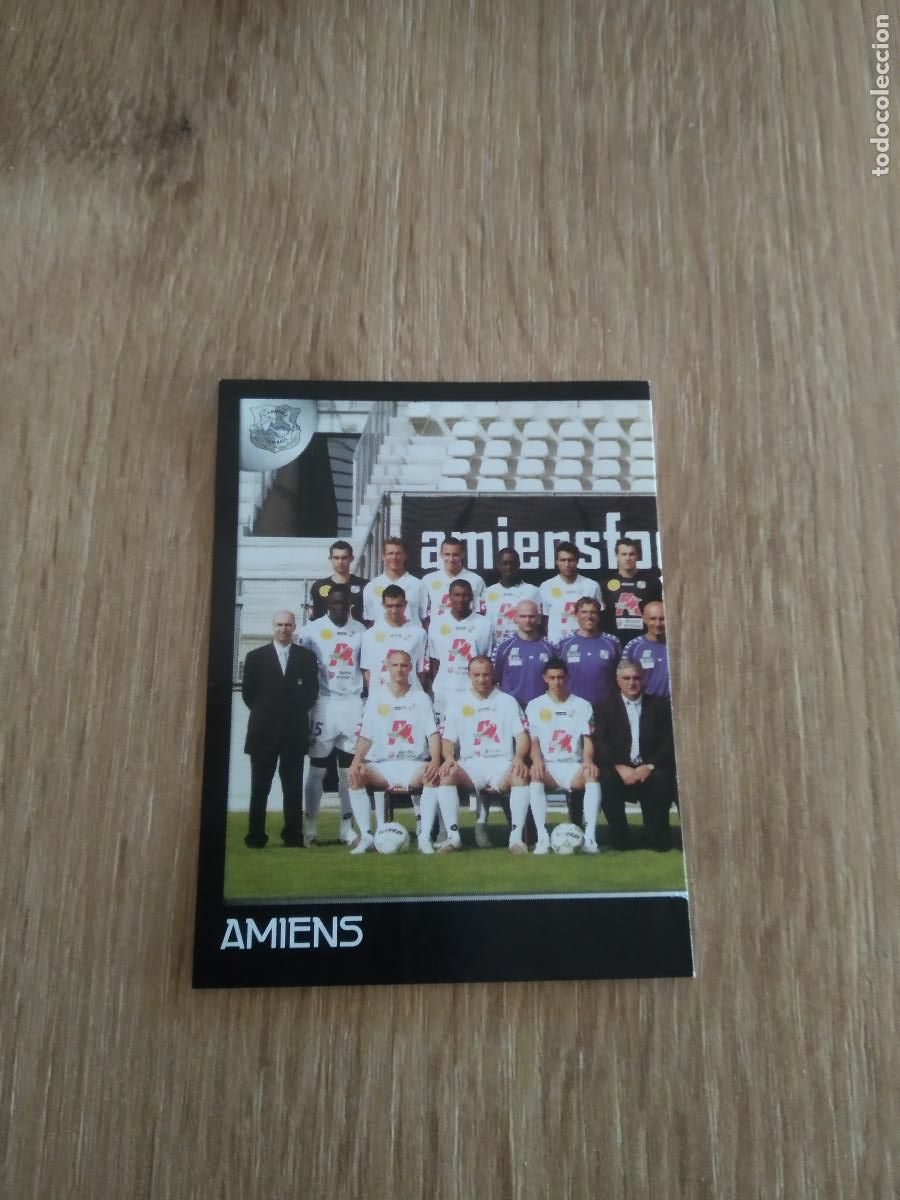 Cartes &agrave; collectionner de Football: 525 EQUIPO PLANTILLA AMIENS CROMO FUTBOL PANINI FOOT LIGUE 1 2007-2008 LIGA FRANCIA 07-08