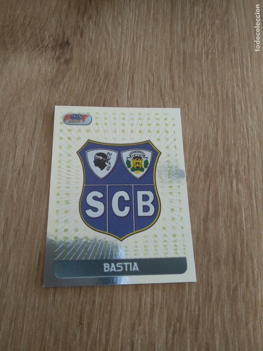 Cromos de Futebol: 530 ESCUDO BASTIA CROMO FUTBOL PANINI FOOT LIGUE 1 2007-2008 LIGA FRANCIA 07-08