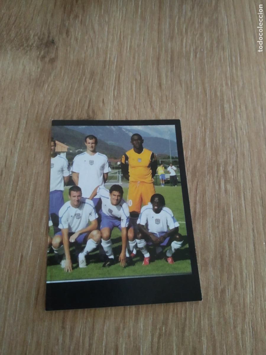 Cromos de Futebol: 532 EQUIPO PLANTILLA BASTIA CROMO FUTBOL PANINI FOOT LIGUE 1 2007-2008 LIGA FRANCIA 07-08