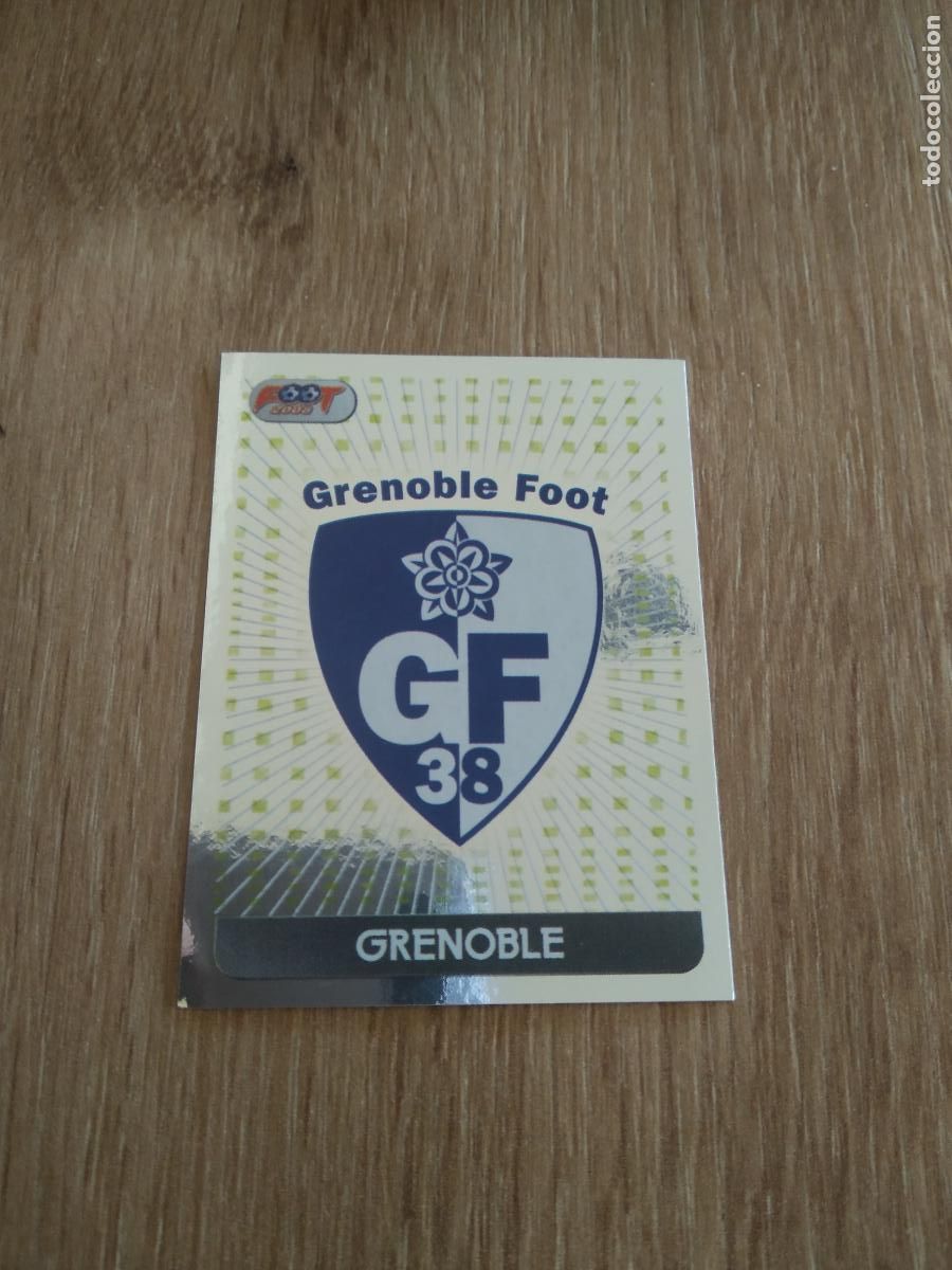 Cromos de Futebol: 548 ESCUDO GRENOBLE CROMO FUTBOL PANINI FOOT LIGUE 1 2007-2008 LIGA FRANCIA 07-08