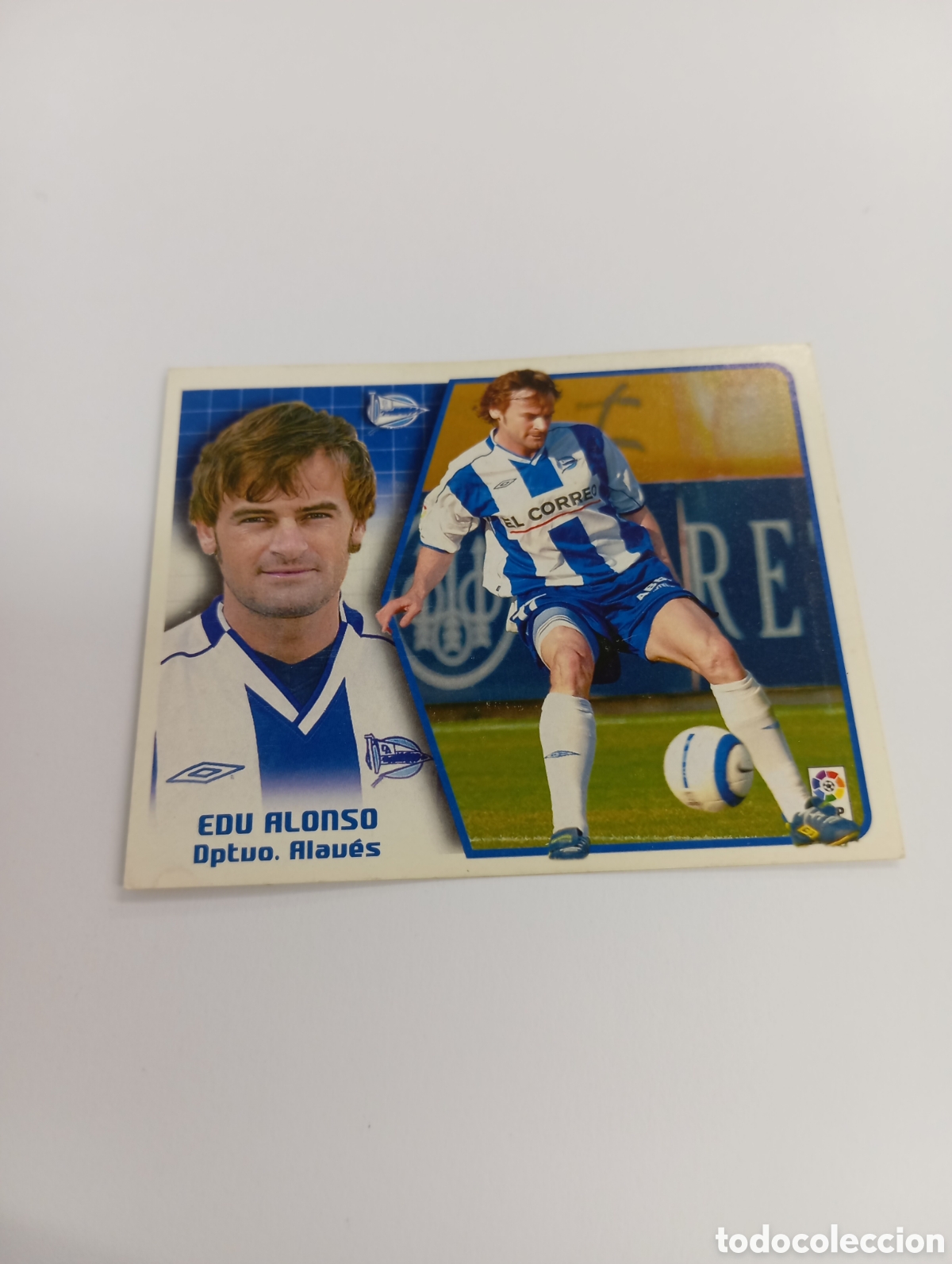 Cartes &agrave; collectionner de Football: EDU ALONSO Alav&eacute;s LIGA ESTE 2005 2006 PANINI 05 06