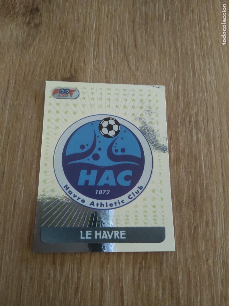 Cromos de F&uacute;tbol: 557 ESCUDO LE HAVRE CROMO FUTBOL PANINI FOOT LIGUE 1 2007-2008 LIGA FRANCIA 07-08