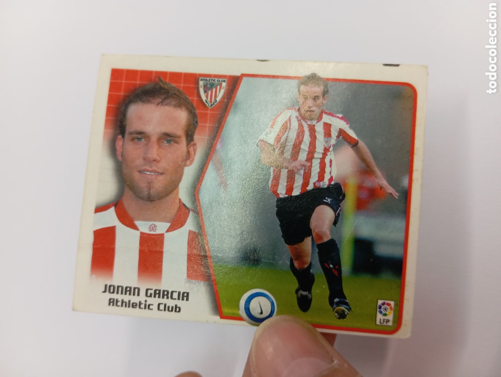 Cromos de F&uacute;tbol: JONAN GARC&Iacute;A Athletic Club LIGA ESTE 2005 2006 PANINI 05 06