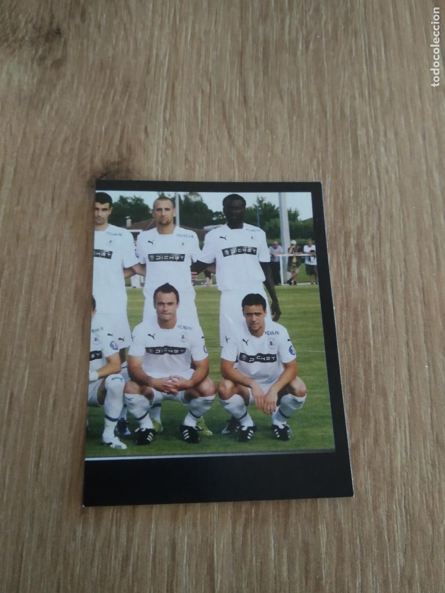 Cromos de F&uacute;tbol: 562 EQUIPO LIBOURNE ST-SEURIN CROMO FUTBOL PANINI FOOT LIGUE 1 2007-2008 LIGA FRANCIA 07-08