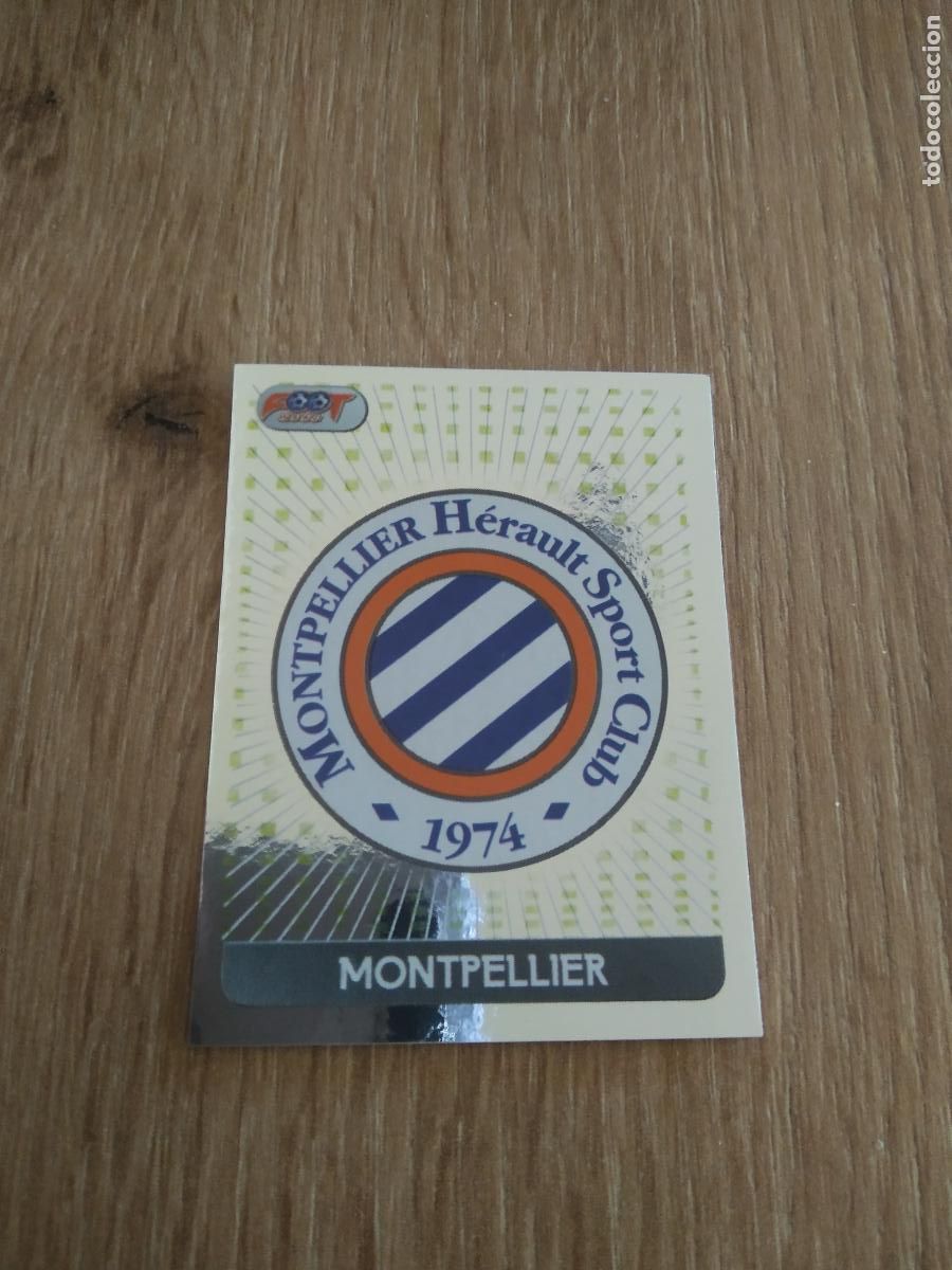 Cromos de F&uacute;tbol: 563 ESCUDO MONTPELLIER CROMO FUTBOL PANINI FOOT LIGUE 1 2007-2008 LIGA FRANCIA 07-08