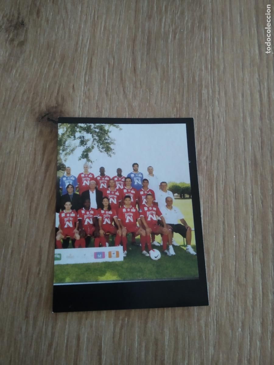 Cromos de F&uacute;tbol: 565 EQUIPO PLANTILLA MONTPELLIER CROMO FUTBOL PANINI FOOT LIGUE 1 2007-2008 LIGA FRANCIA 07-08