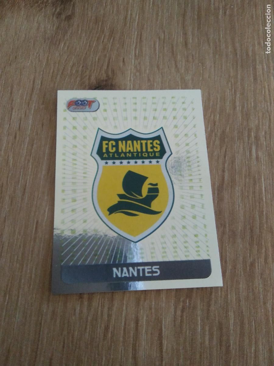 Cromos de F&uacute;tbol: 566 ESCUDO NANTES CROMO FUTBOL PANINI FOOT LIGUE 1 2007-2008 LIGA FRANCIA 07-08