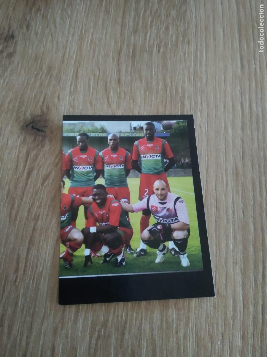 Cromos de F&uacute;tbol: 577 EQUIPO PLANTILLA SEDAN CROMO FUTBOL PANINI FOOT LIGUE 1 2007-2008 LIGA FRANCIA 07-08