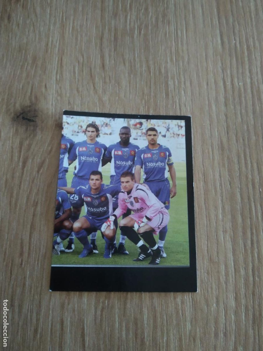 Cromos de F&uacute;tbol: 580 EQUIPO PLANTILLA ESTAC TROYES CROMO FUTBOL PANINI FOOT LIGUE 1 2007-2008 LIGA FRANCIA 07-08