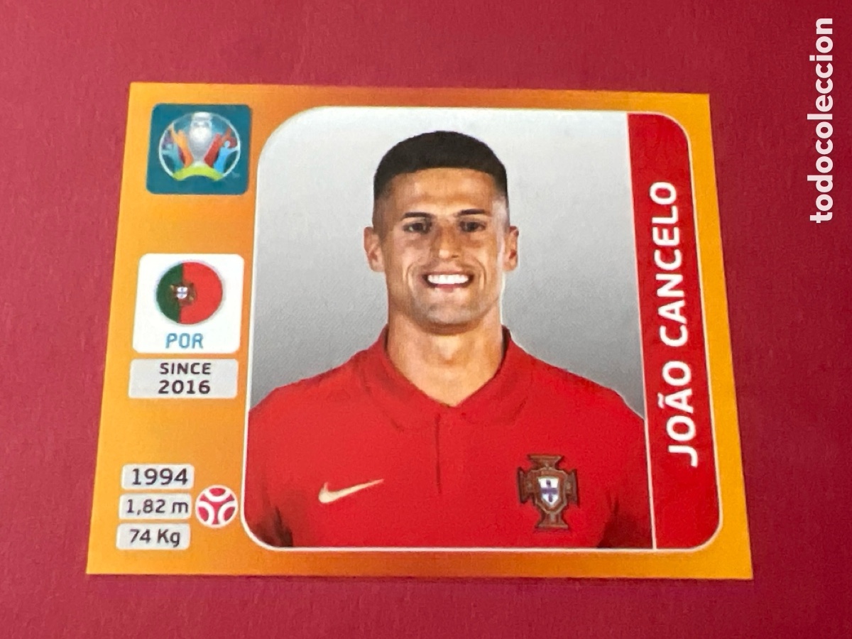 Football Stickers: E1226. EURO 2020 EUROCOPA 2021 20 21 CROMO PANINI FUTBOL N 661 PORTUGAL JOAO CANCELO