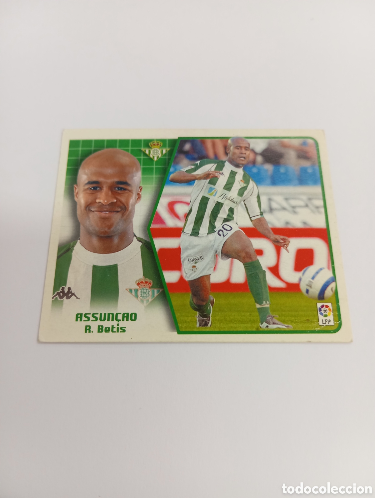 Cromos de F&uacute;tbol: ASSUN&Ccedil;AO Betis LIGA ESTE 2005 2006 PANINI 05 06