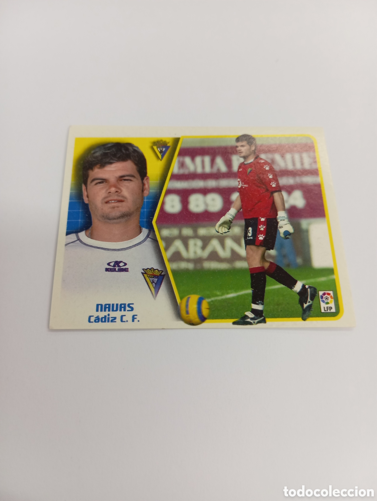 Football Stickers: NAVAS C&aacute;diz LIGA ESTE 2005 2006 PANINI 05 06