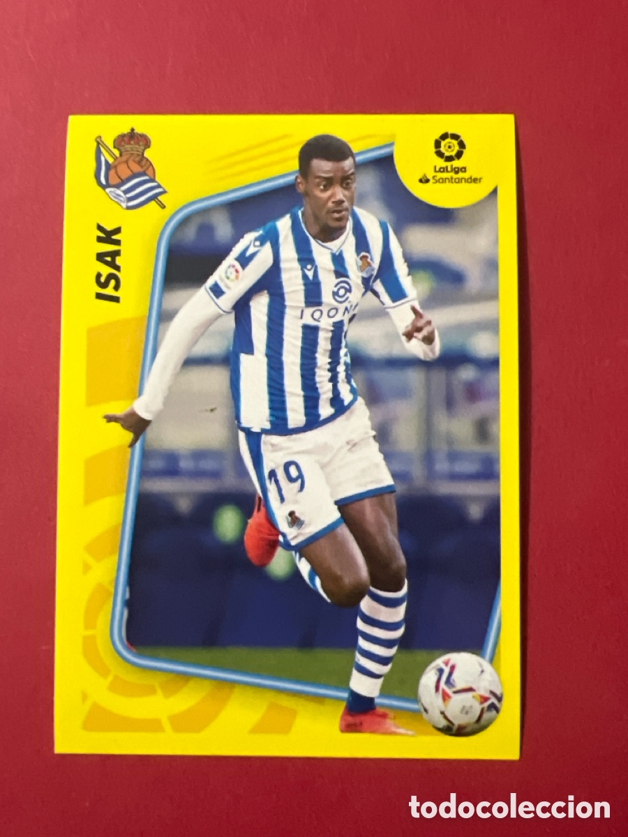 Cromos de Futebol: E1270. CROMOS DE FUTBOL NUMERO 3 ISAK MEJOR JUGADOR REAL SOCIEDAD LIGA ESTE 2021 2022 PANINI
