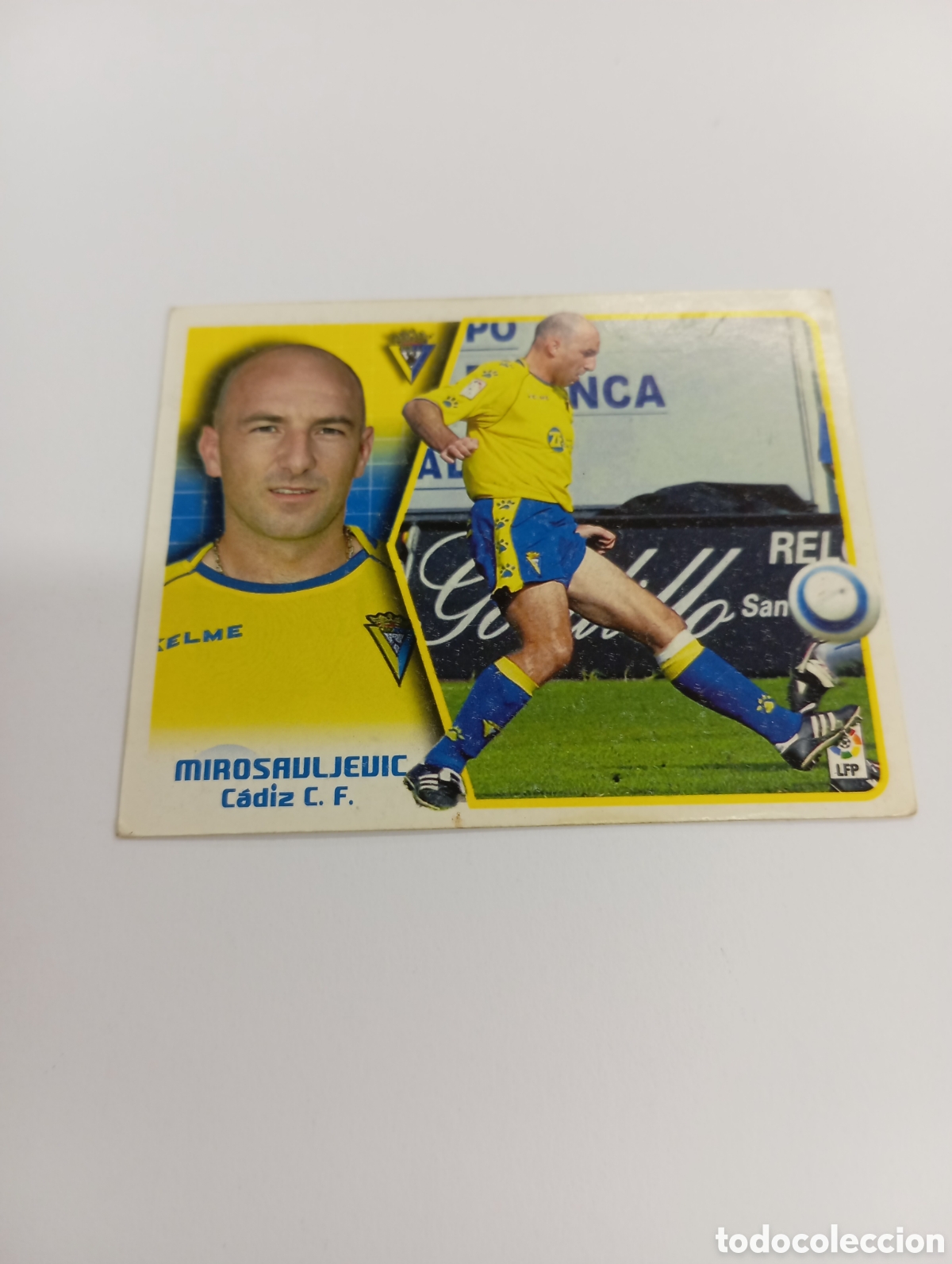 Cromos de F&uacute;tbol: MIROSAVLJEVIC C&aacute;diz LIGA ESTE 2005 2006 PANINI 05 06