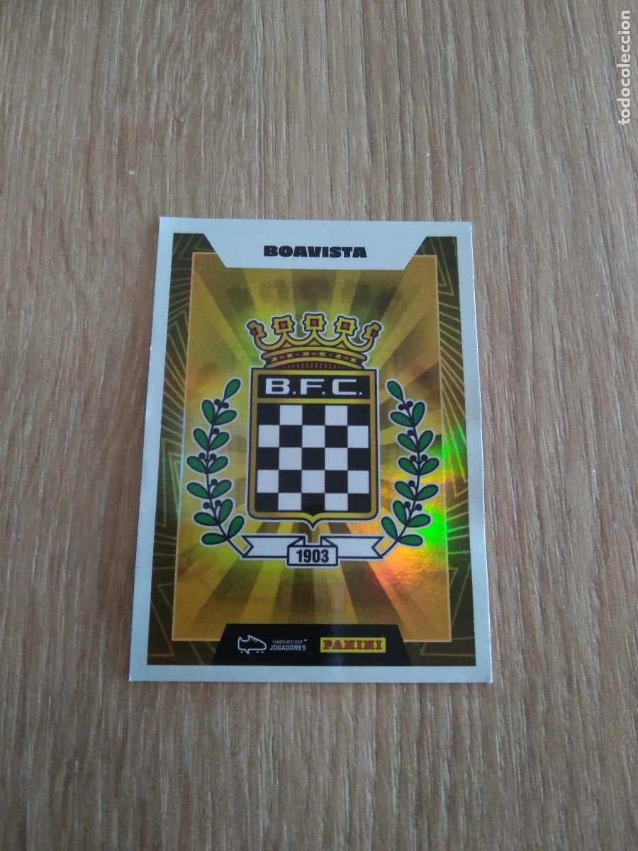 Cromos de F&uacute;tbol: 3 BOAVISTA ESCUDO LOGO CROMO FUTBOL PANINI LIGA PORTUGAL 2023-2024 STICKER LIGA BETCLIC 23-24