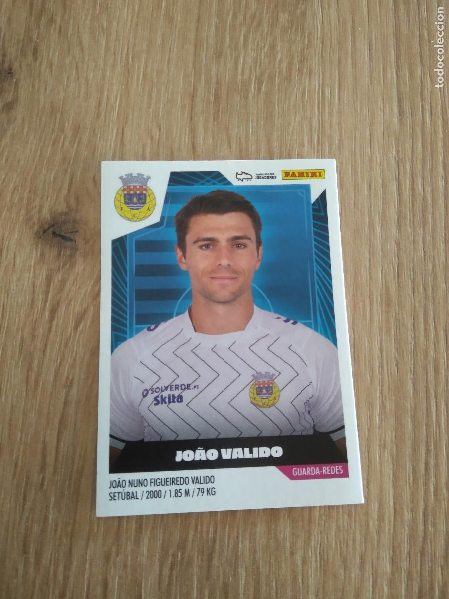 Cromos de F&uacute;tbol: 21 JOAO VALIDO AROUCA CROMO FUTBOL PANINI LIGA PORTUGAL 2023-2024 LIGA BETCLIC 23-24