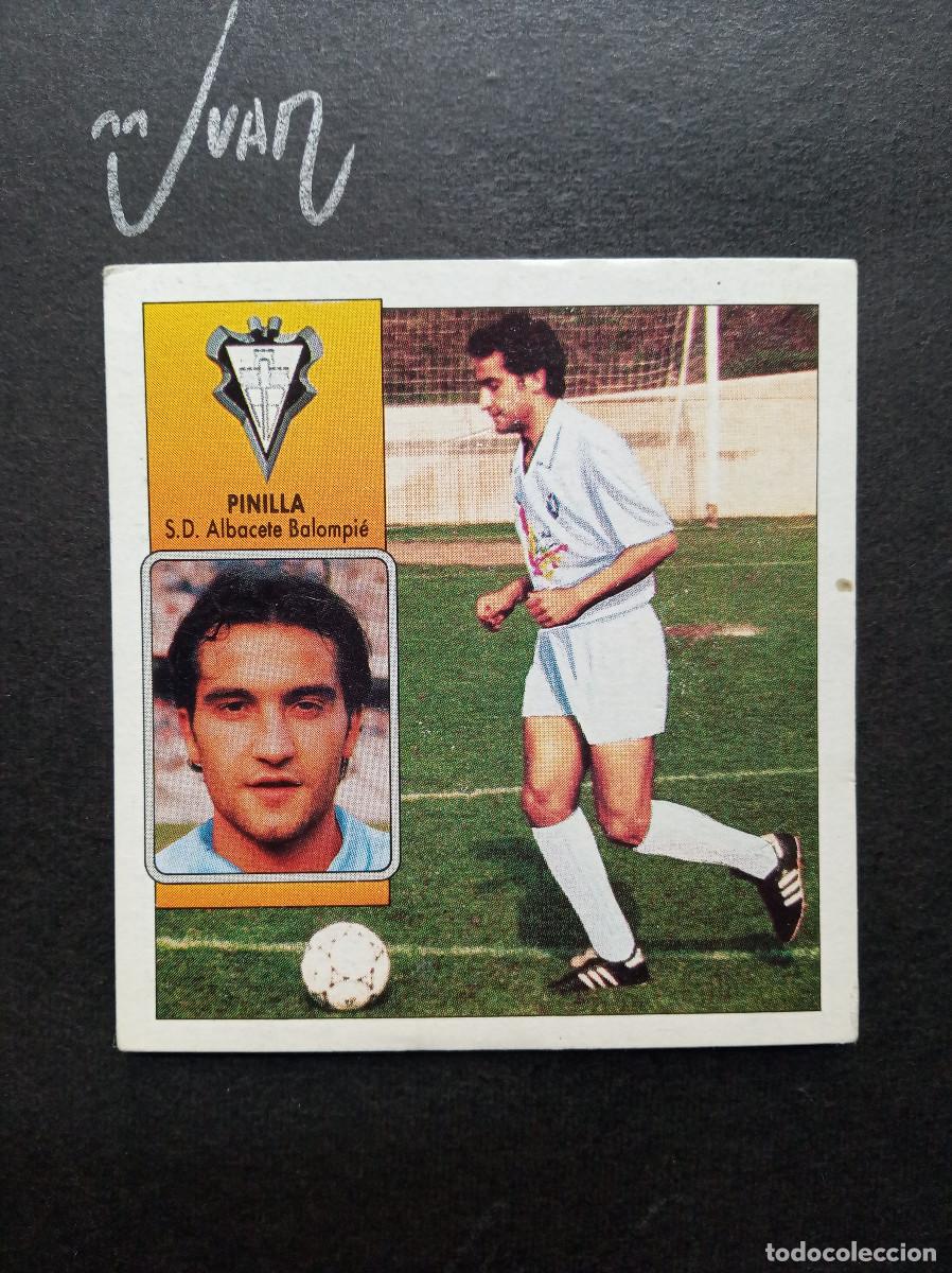 Cromos de Futebol: FICHAJE N&ordm; 2 PINILLA ALBACETE ⚽ EDICIONES ESTE &reg; 1992 1993 LIGA FUTBOL 92 93 DESPEGADO SIN MARCA