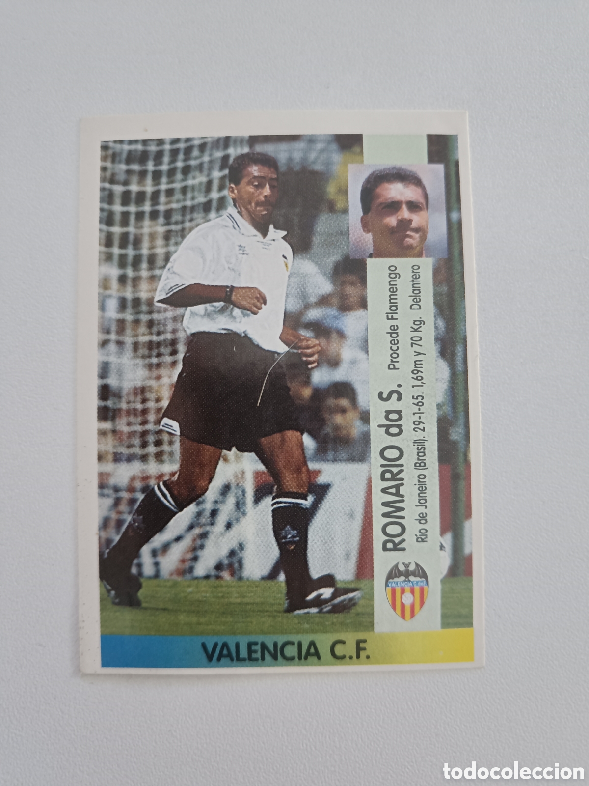 Cromos de F&uacute;tbol: Liga 96 97 panini romario 403 valencia
