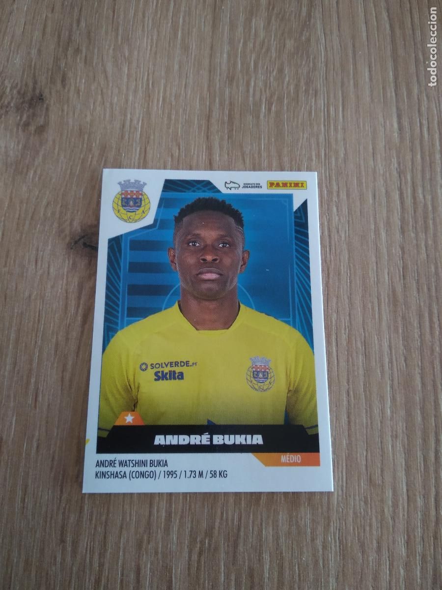 Cromos de F&uacute;tbol: 34 ANDRE BUKIA AROUCA CROMO FUTBOL PANINI LIGA PORTUGAL 2023-2024 LIGA BETCLIC 23-24