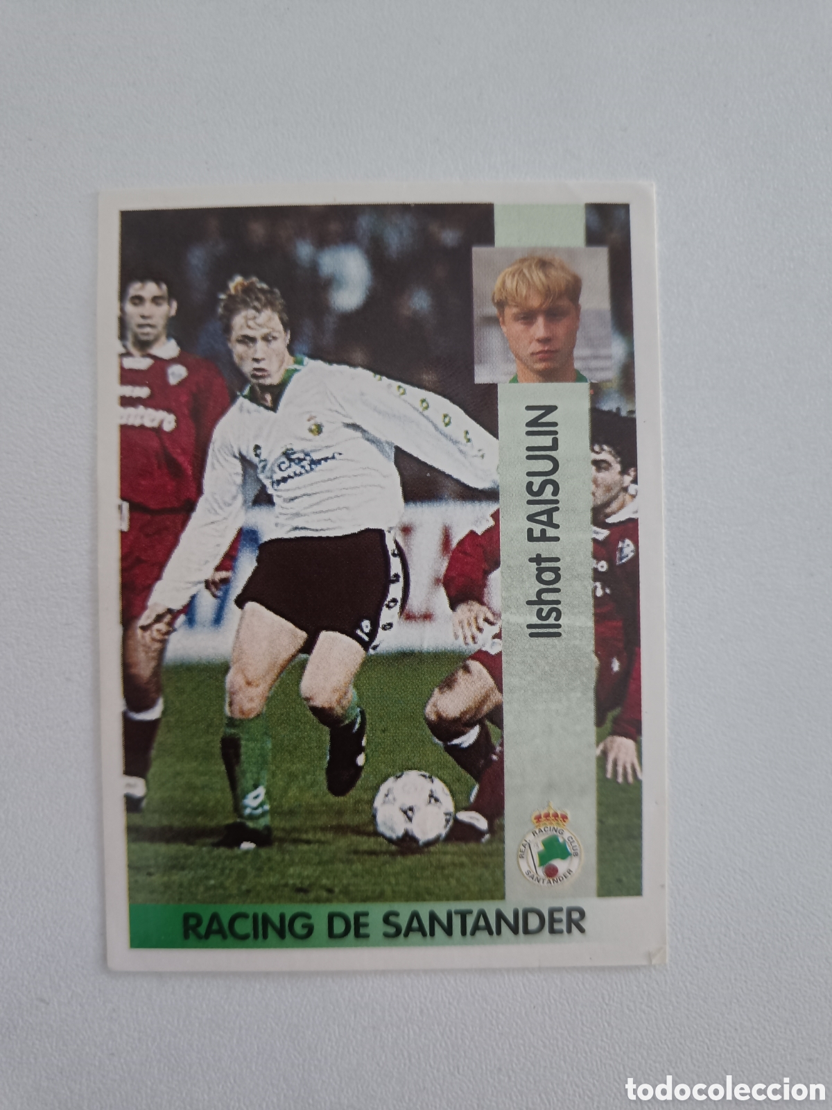 Fu&szlig;ball-Sticker: Liga 96 97 panini 271 faisulin racing santander
