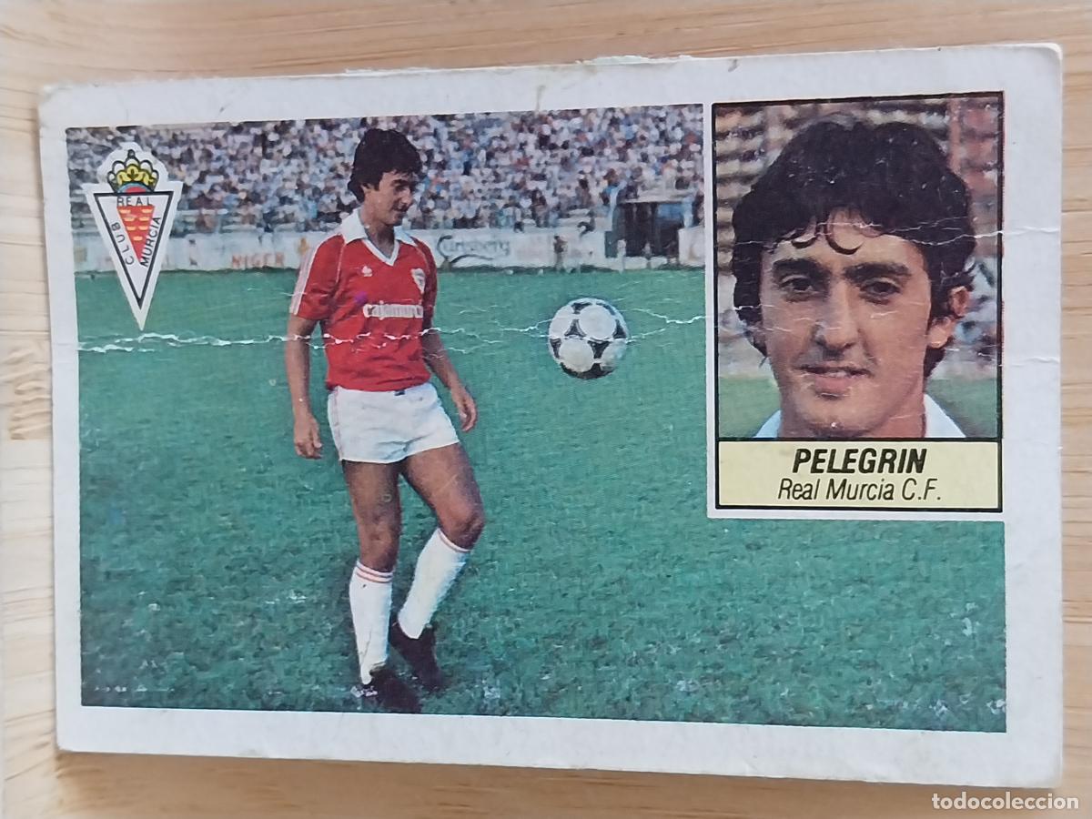 Cartes &agrave; collectionner de Football: PELEGRIN REAL MURCIA MORA ED ESTE LIGA 1984 84 85 CROMO RECUPERADO ORIGINAL
