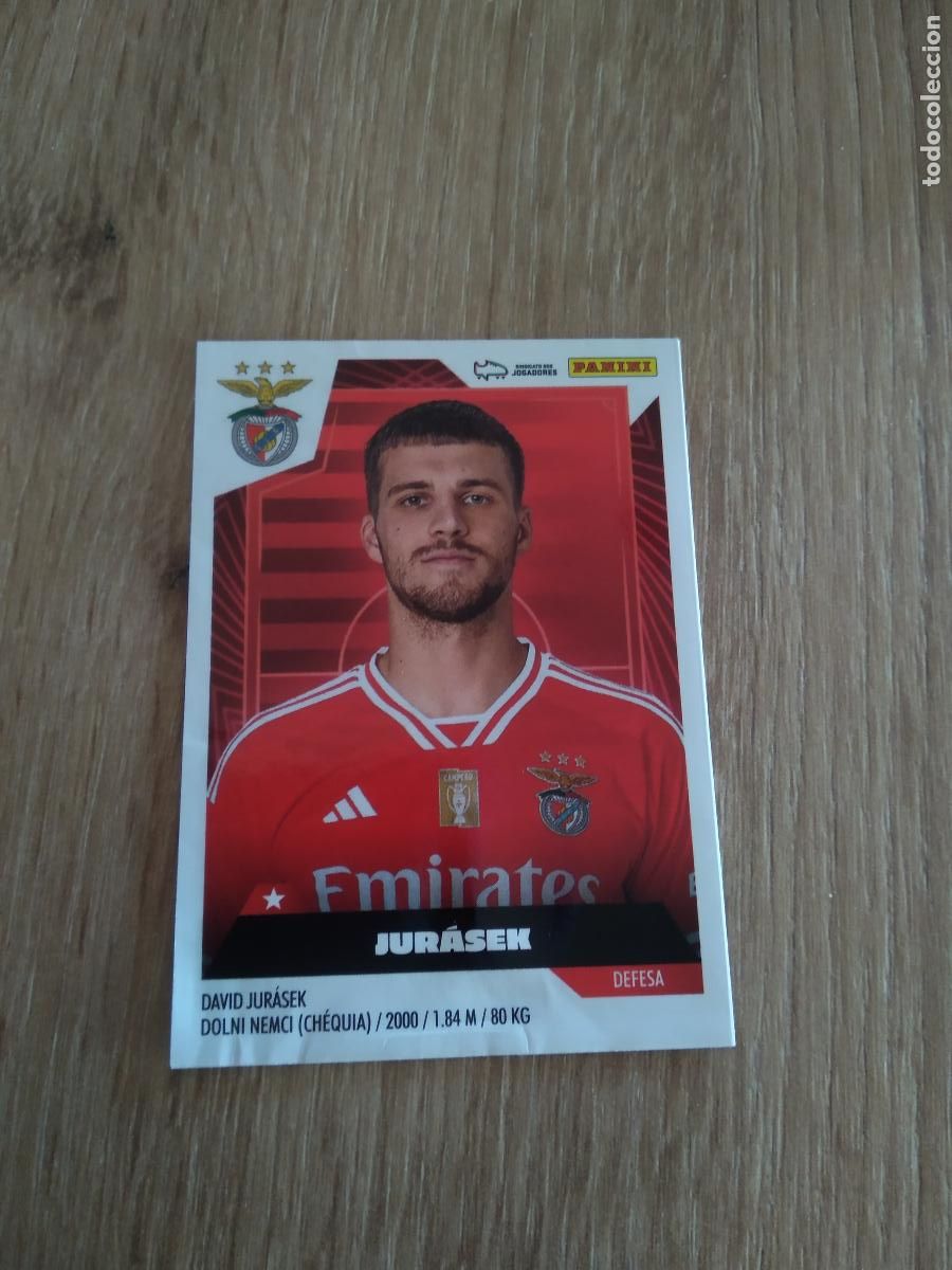 Fu&szlig;ball-Sticker: 45 JURASEK BENFICA CROMO FUTBOL PANINI LIGA PORTUGAL 2023-2024 LIGA BETCLIC 23-24