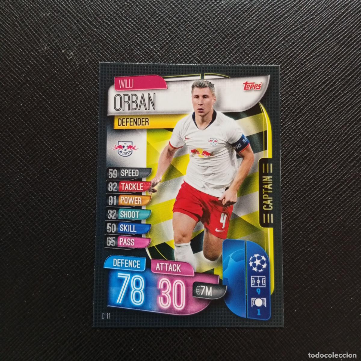 Cartes &agrave; collectionner de Football: ORBAN RB LEIPZIG TOPPS MATCH ATTAX 2019 2020 CROMO FUTBOL 19 20 - (MD09-10/2) PG14