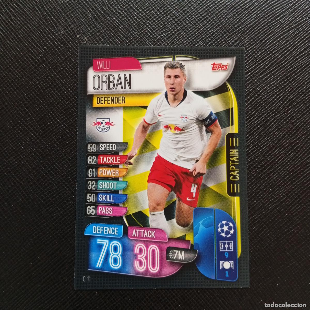 Cartes &agrave; collectionner de Football: ORBAN RB LEIPZIG TOPPS MATCH ATTAX 2019 2020 CROMO FUTBOL 19 20 - (MD09-10/2) PG14 B