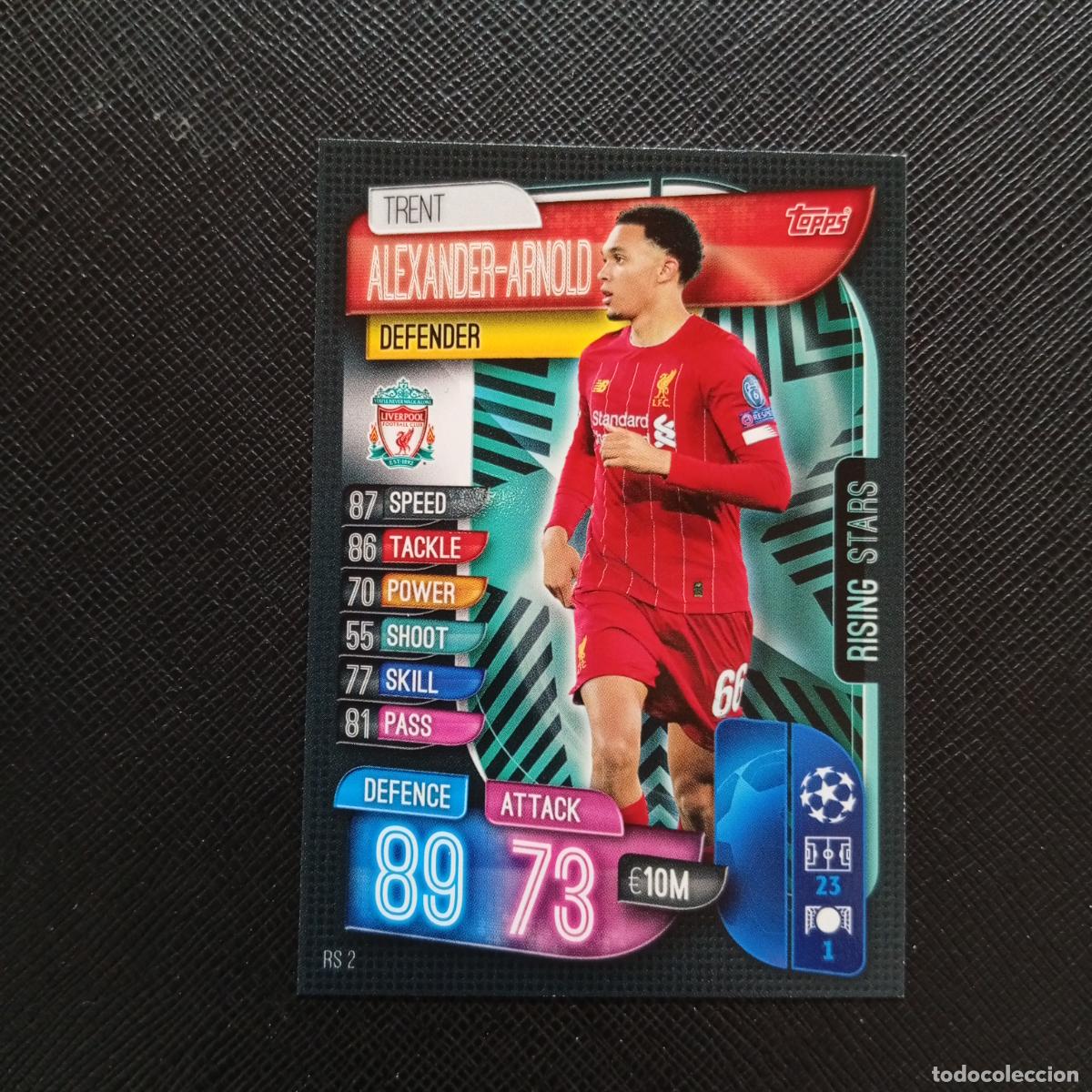 Football Stickers: ALEXANDER ARNOLD LIVERPOOL MUNICH TOPPS MATCH ATTAX 2019 2020 CROMO FUTBOL 19 20 - (MD09-10/2) PG28