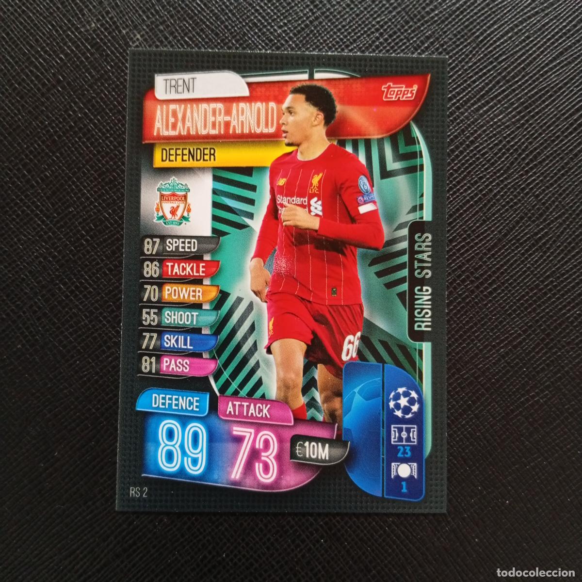 Football Stickers: ALEXANDER ARNOLD LIVERPOOL MUNICH TOPPS MATCH ATTAX 2019 2020 CROMO FUTBOL 19 20 - (MD09-10/2) PG28