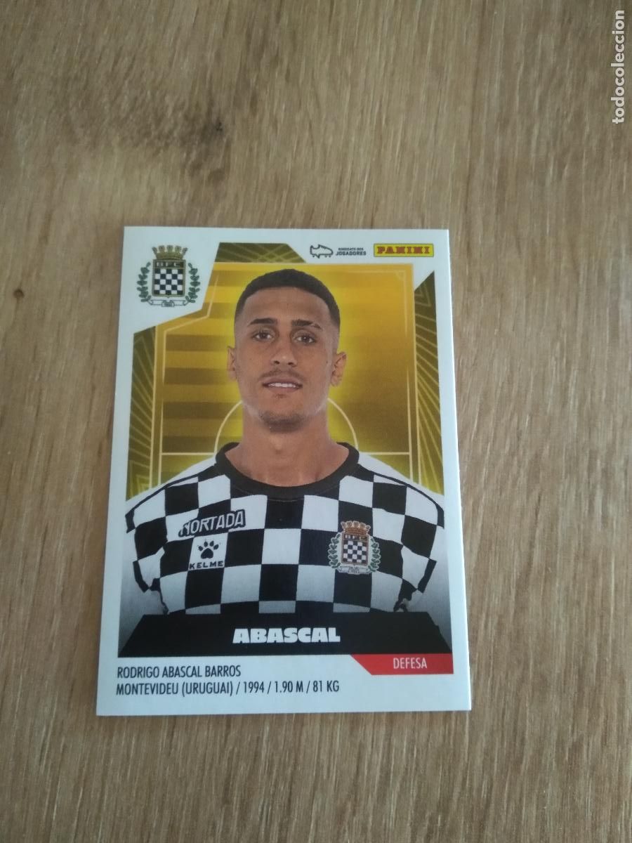 Football Stickers: 62 ABASCAL BOAVISTA CROMO FUTBOL PANINI LIGA PORTUGAL 2023-2024 LIGA BETCLIC 23-24