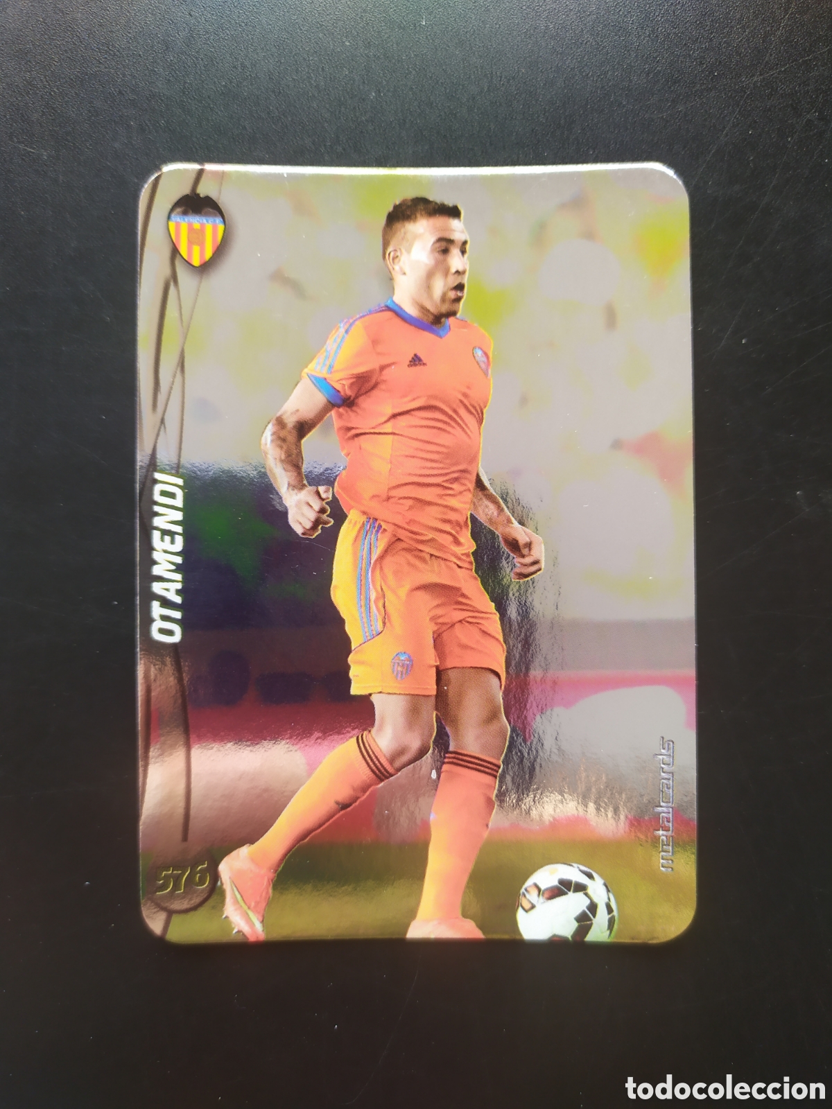 Figurine di Calcio: Mundicromo fichas Liga 2014 2015 14 15 Otamendi top brillo liso n&deg; 576 Valencia