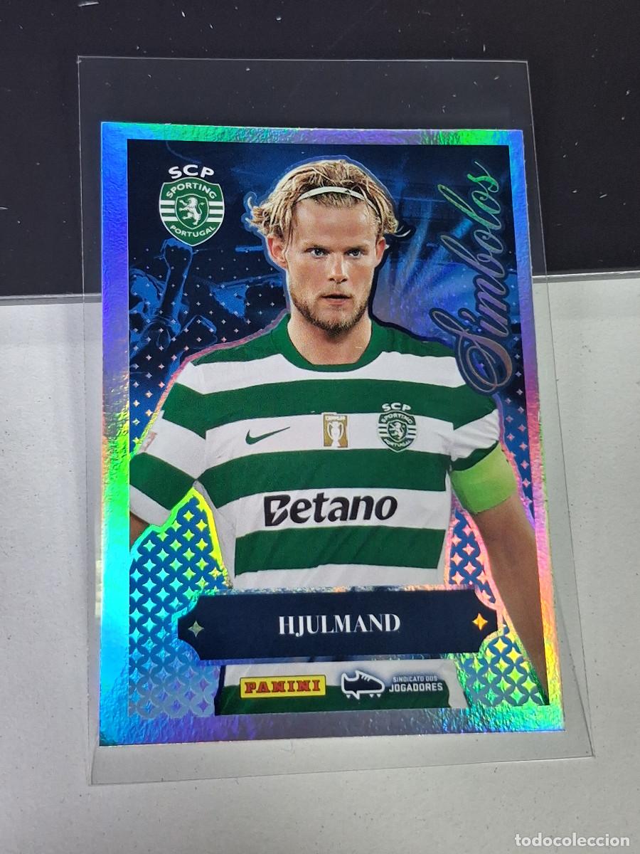 Figurine di Calcio: A16 399 HJULMAND SPORTING SCP SIMBOLOS STICKER FUTBOL PANINI PORTUGAL 2025-2026 25 26 LIGA BETCLIC